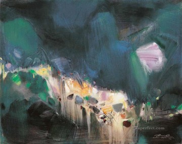 Feast Night ZDQ China Abstract Oil Paintings